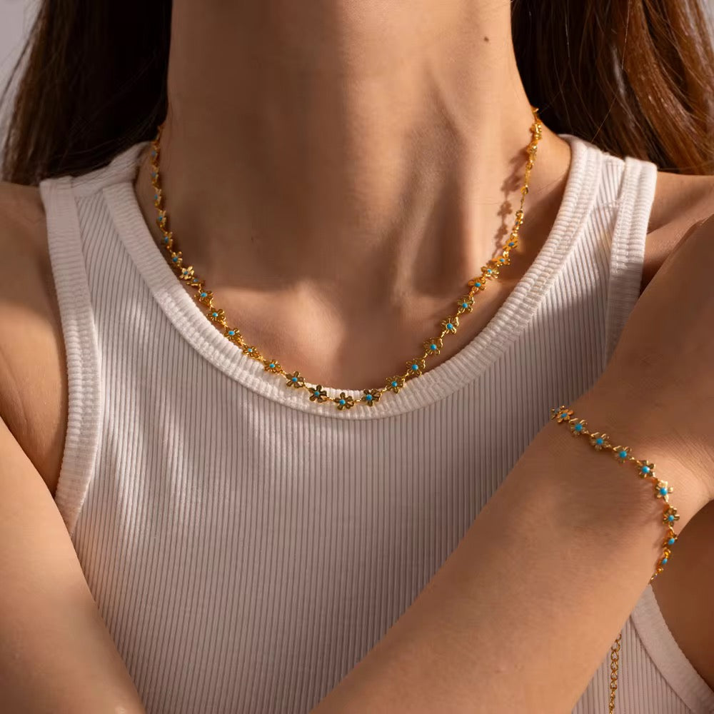 Summer Flowers Necklace