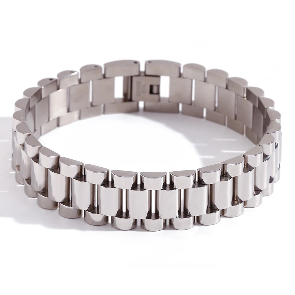 Silver Watch Bracelet