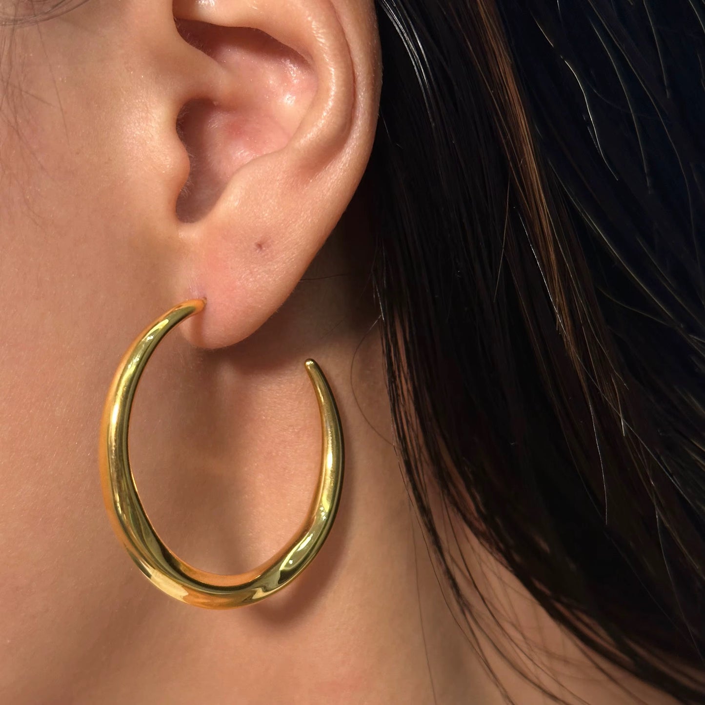 Large Round Hoops