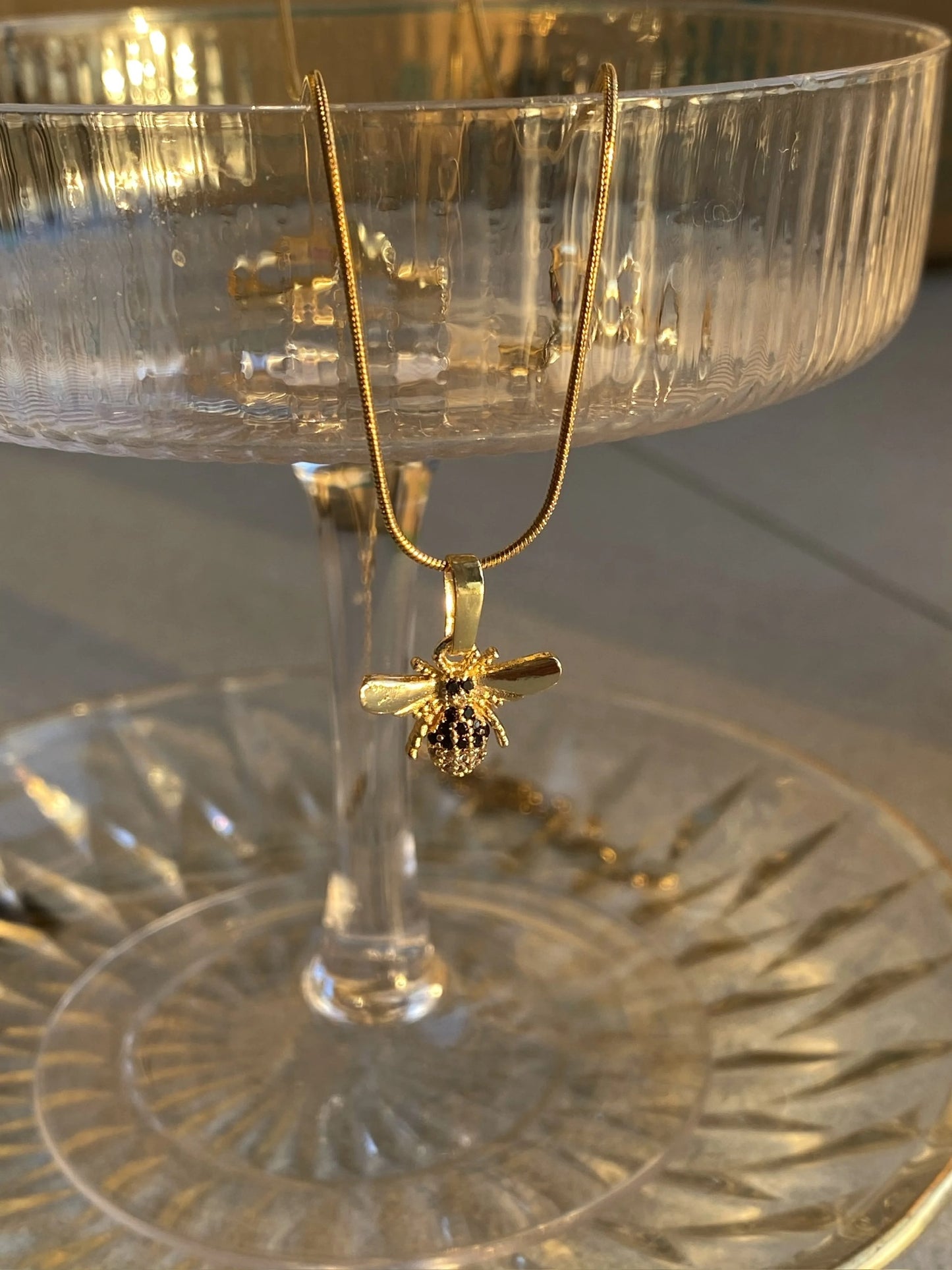 The Honeybee Necklace