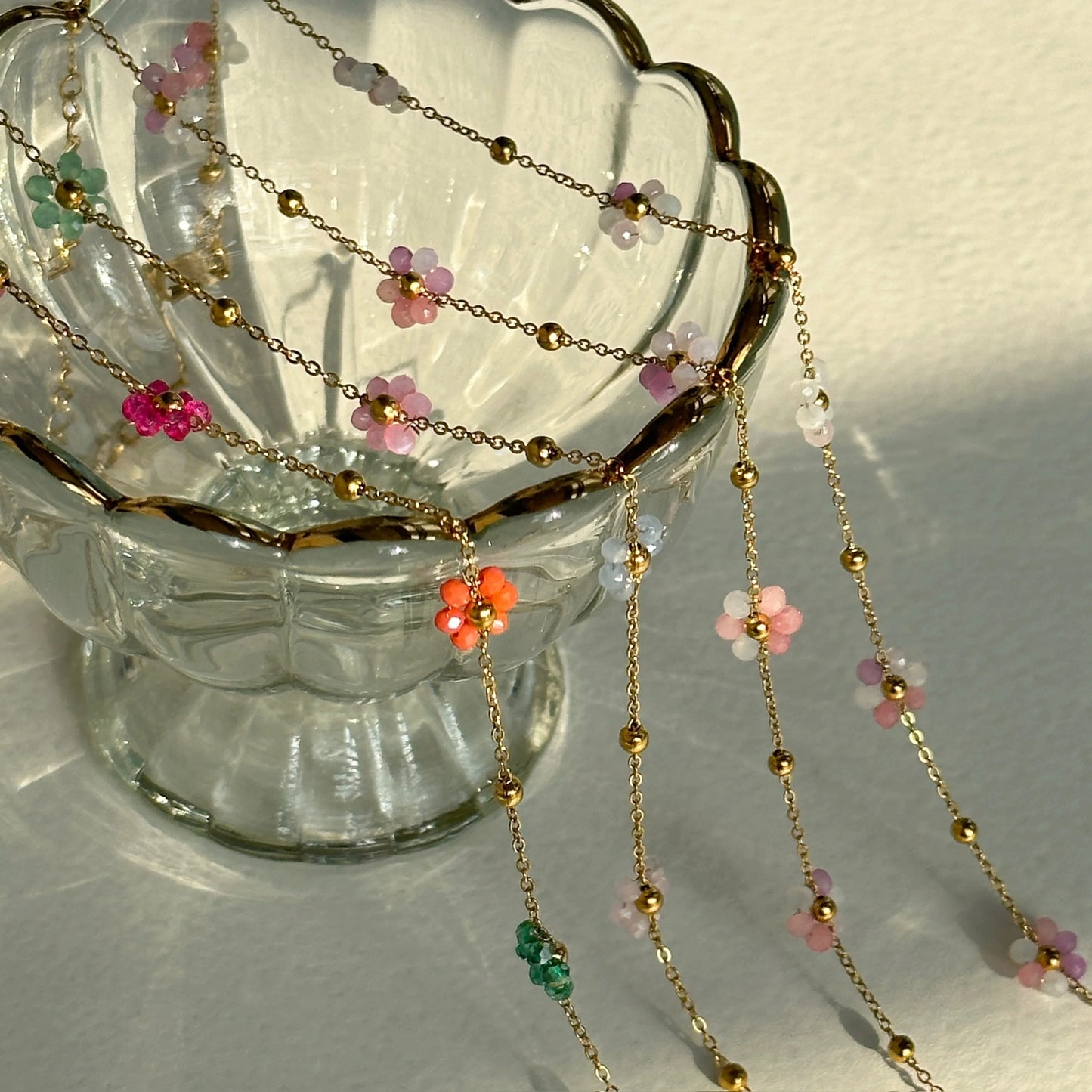 Blooming necklace