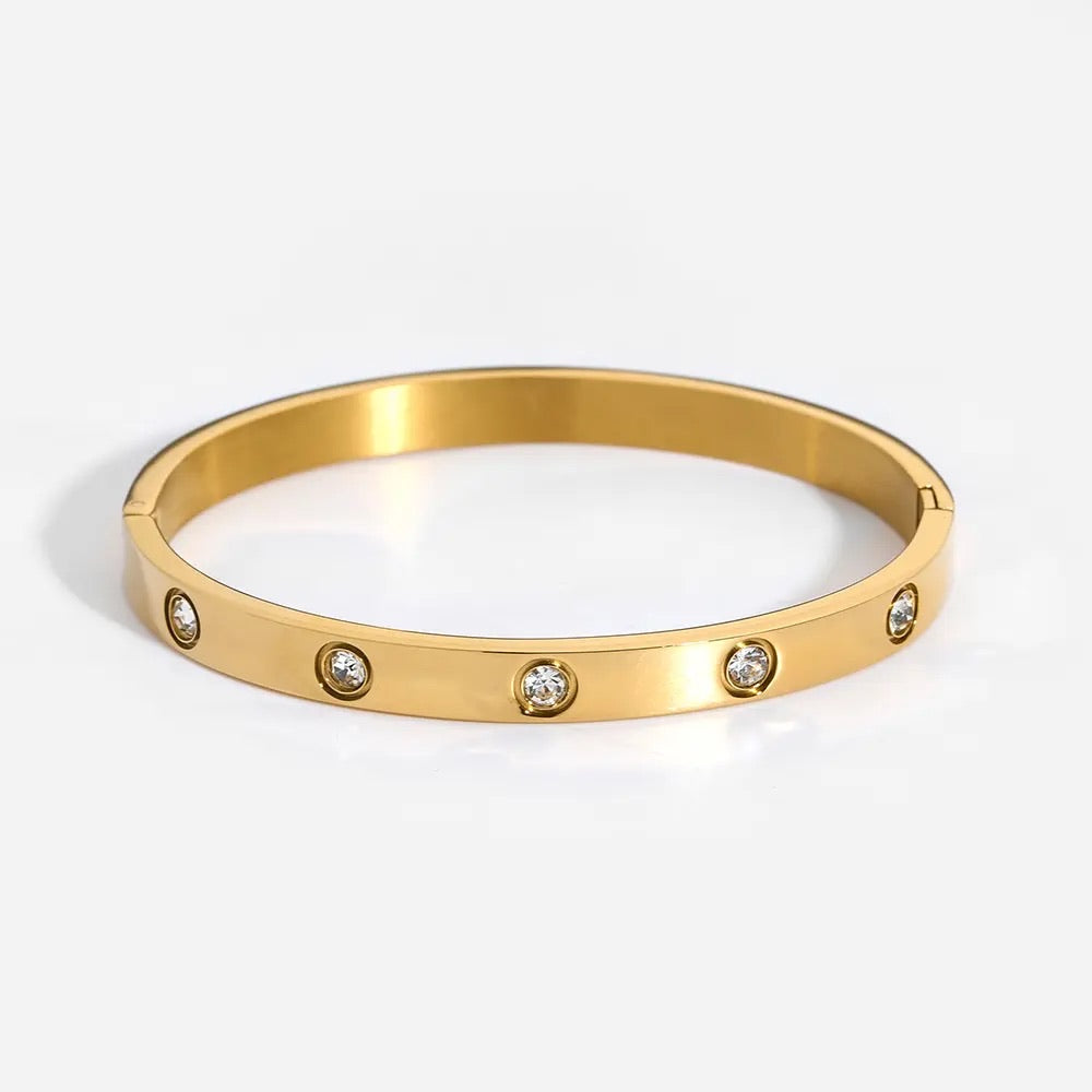 The Zirconia Bangle