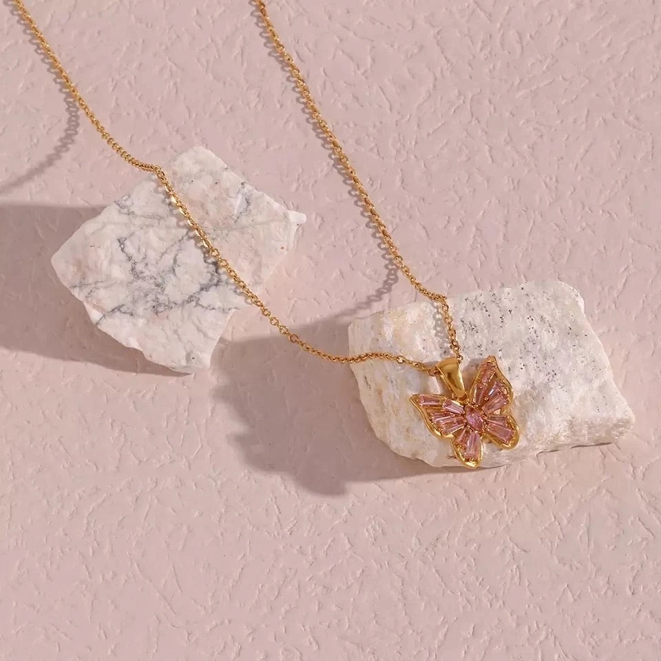 Butterfly necklace