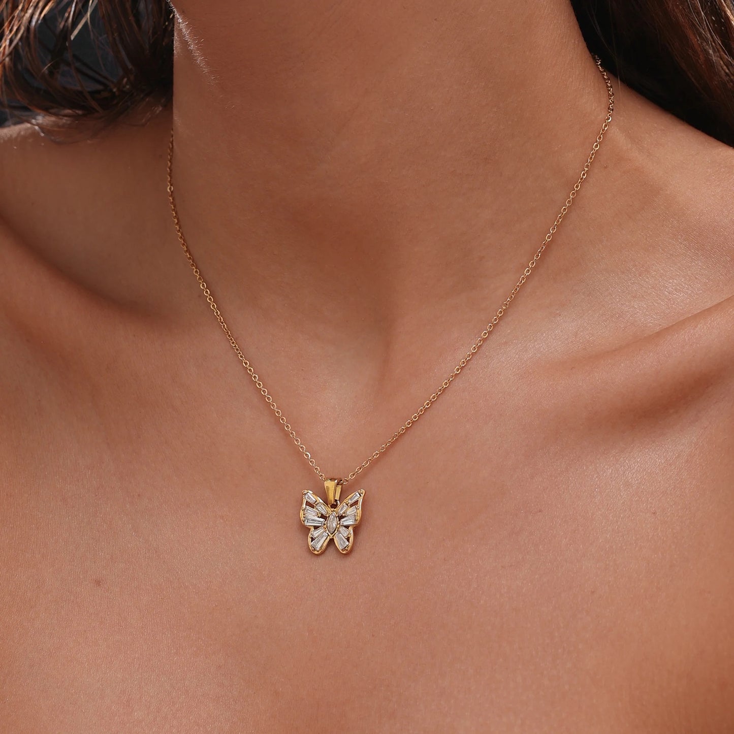 Butterfly necklace