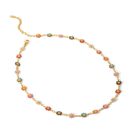 Summer Flowers Necklace