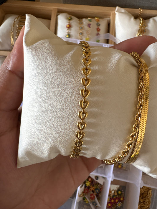 Hearts Bracelet