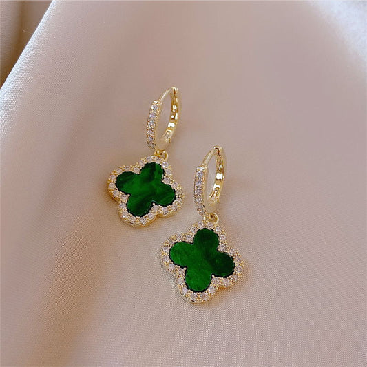 The Bling Clover Earrings