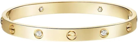 The CZ Love Bangle