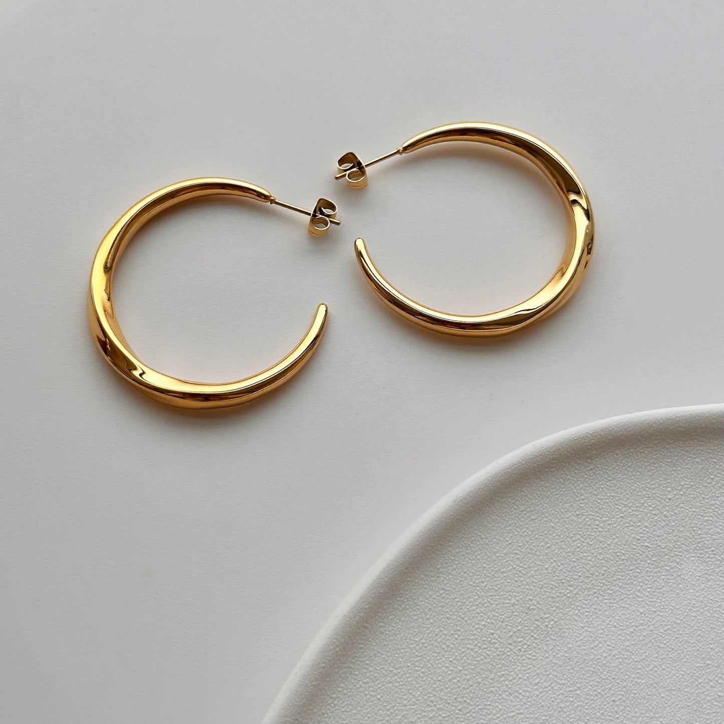 Large Round Hoops